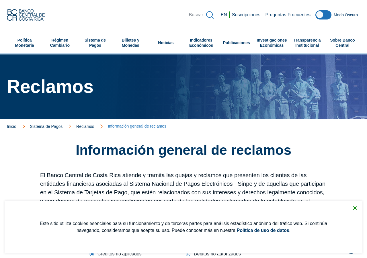 Captura fechada de Banco Central de Costa Rica para el expediente de BetFury
